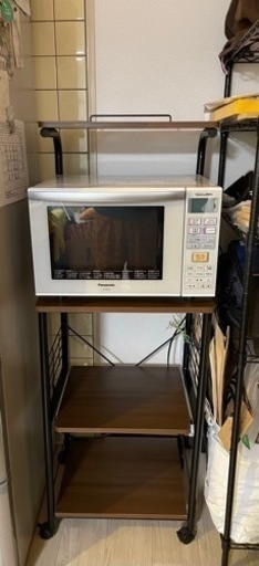 【終了しました】【超美品！】電子レンジ等が置ける棚⭐️
