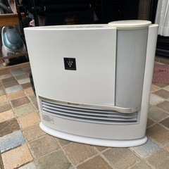 シャープ プラズマクラスター搭載 加湿機能付 セラミックファンヒ...