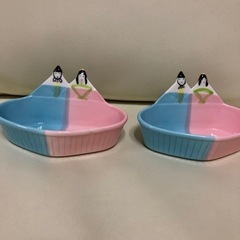 ひな祭りプレート　2枚
