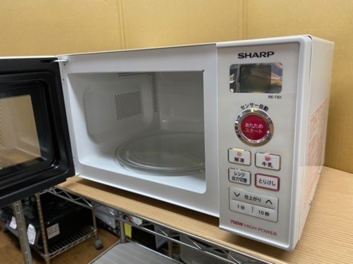 I380 ★ SHARP 電子レンジ 700Ｗ ★ 2015年製 ⭐動作確認済 ⭐クリーニング