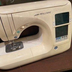 JUKIミシン！ジャンク電源入りません（ ;  ; ）刺しゅう機...