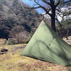TCタープ 3×3 正方形　goglamping の画像