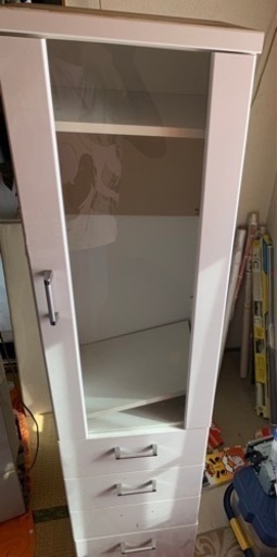 収納棚　ホワイト