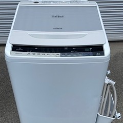 日立　HITACHI 2015年製　BW-70WVE3 全自動洗濯機 ホワイト BEATWASH