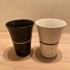 清風　陶器　グラス