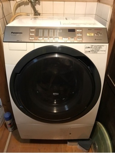 パナソニック　ドラム式洗濯機　NA-YVX530L-W『土日受渡限定』