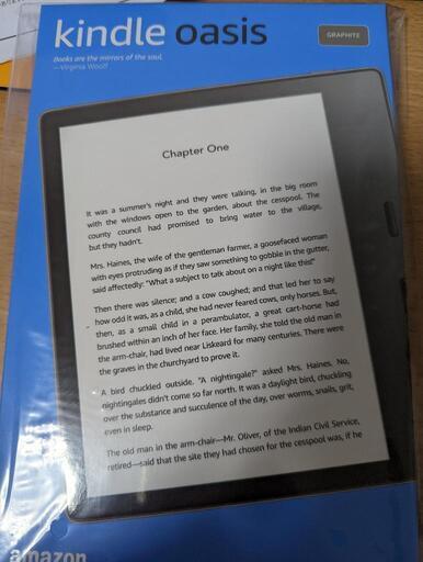 Kindle Oasis (Newモデル) 色調調節ライト搭載 Wi-Fi 8GB 広告つき 電