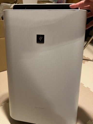 SHARP 加湿空気清浄機　plasma cluster 2020年式 レンタル] SHARP 加湿空気清浄機 プラズマクラスター KI-NP100-W (空気 