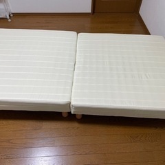 脚付きマットレス ボンネルコイル シングルの画像