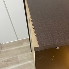 決まりました！ニトリ三段ボックス　ブラウンの画像
