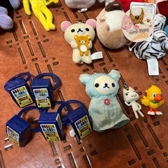 ぬいぐるみキーホルダーまとめての画像