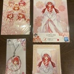 五等分の花嫁　映画特典　1番くじ✖️3  オマケ付き