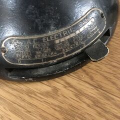 アンティーク扇風機　東芝 TOSHIBA 昭和レトロ 首振り機能付の画像