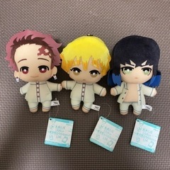 鬼滅の刃 ともぬい 蝶屋敷おやすみVer全3種セットの画像