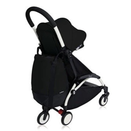 【美品】BABYZEN YOYO +バッグ ブラック ベビーゼンヨーヨー