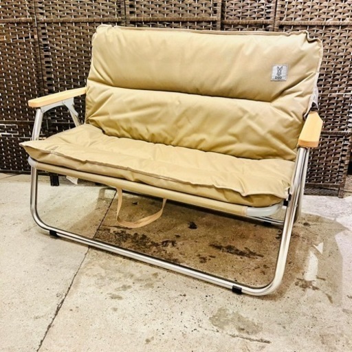 【売約済み】DOD ディーオーディー　CS2-500-TN アウトドア　キャンプ　グッドラックソファ　チェア　ソファ　タン　ベンチ　イス　コット　BD-030 検　ソロキャン　キャンパー　美品　寝袋　シュラフ　 peak スノーピーク CS2-500