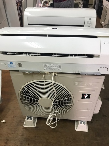 2016 Sharp 6畳。 無料のエアコンの設置