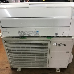 2016 Fujitsu 10-12畳-無料の基本的なエアコンのインストール