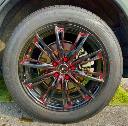 タイヤ、アルミホイール4本