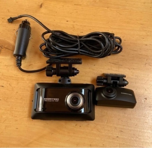 本日19日で受付終了❗️COMTEC コムテック ZDR026 前後ドライブレコーダー370万画素GPS