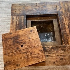 囲炉裏テーブルの画像