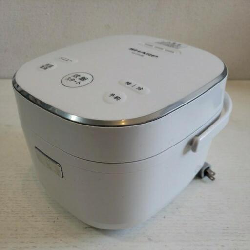 ☆美品☆ 2021年製 SHARP シャープ ジャー炊飯器 KS-CF05B-W