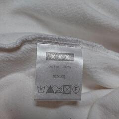 【お取り引き決定】ゴッドセレクションxxx tシャツ ホワイト xs(ss)の画像