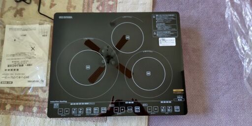 IRIS IHクッキングヒーター IHC-S313V-B