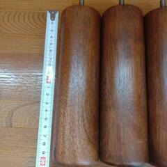 【差し上げます】無印良品マットレスベッド用脚の画像
