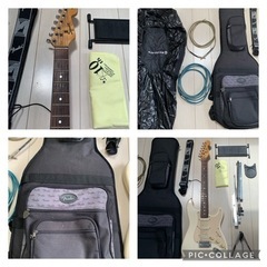 ギター　フェンダーアンプ　セット　の画像