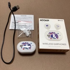 【値下げ！新中古】ムーミンのワイヤレスイヤホン！
