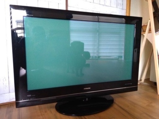 日立WOOOプラズマテレビ 42インチ・HDD内蔵・裏録1番組可能  P42-XP03