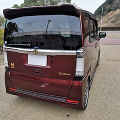 ご成約となりましたので受付終了といたします 車検6年4月 ホンダ N-BOXカスタム G ターボパッケージの画像