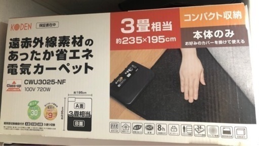 ホットカーペット3畳