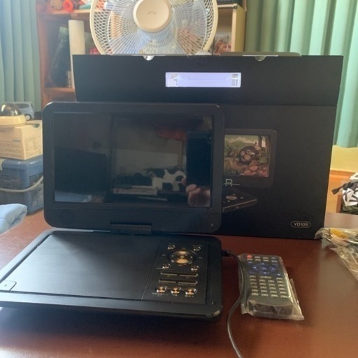 DVD再生プレーヤー新品！
