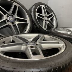 【PIRELLI P ZERO MO 235/45R20 255/40R20】夏タイヤ【ベンツ X204 GLK AMG 純正ホイール 20インチ 8.5J/9.5J5HPCD112+45/+57】　(VTD586) クレジットカード QRコード決済可能