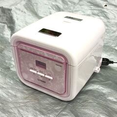 ★美品‼かわいいピンク(*^_^*) お届け可！★タイガー魔法瓶 3合炊き マイコン炊飯ジャー 「tacook」JAJ-A552 バレエピンクの画像