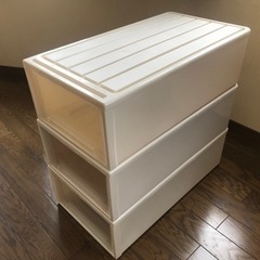 neo 押入れ収納ケース ネオテナーL23 中古品　3個セット