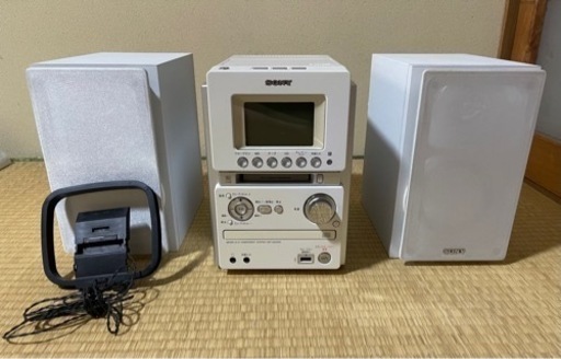 SONY コンポ　CD/MD/テープ/ウォークマン
