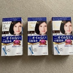 【まとめ買い割あり】未開封　サロンドプロ　白髪染めの画像