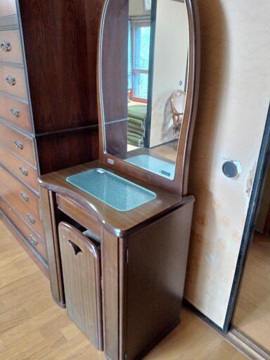[再値下げ]鏡台　一面鏡　大塚家具