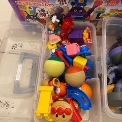 アンパンマンのブロックなどの画像