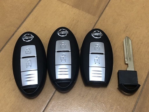 車の合鍵)日産スマートキー作成登録