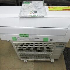 K03365　富士通　 中古エアコン　主に6畳用　冷房能力2.2KW ／ 暖房能力　2.5KW