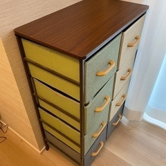 カラーボックス　収納ラック 4段の画像
