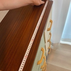 カラーボックス　収納ラック 4段の画像