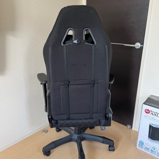 Amazon半額以下　Ewinゲーミングチェア　D9-BK(黒/布地) 