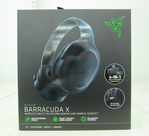 RAZER ゲーミングヘッドセット BARRACUDA X 中古