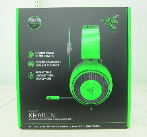 RAZER ゲーミングヘッドセット KRAKEN 中古