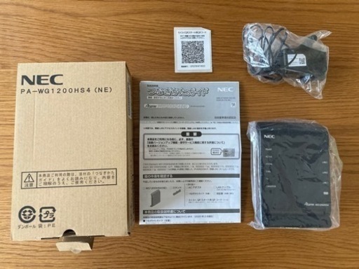 【値下げしました】Wi-Fiルーター　NEC  Aterm WG1200HS